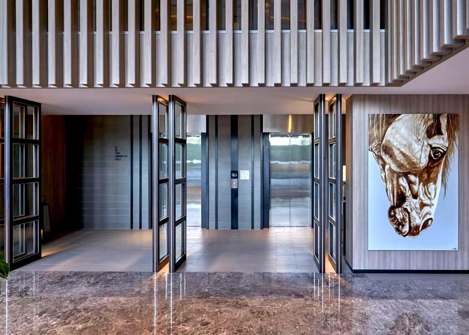 The Park Nine Hotel Suvarnabhumi Bangkok Exteriér fotografie The interior of the hotel
