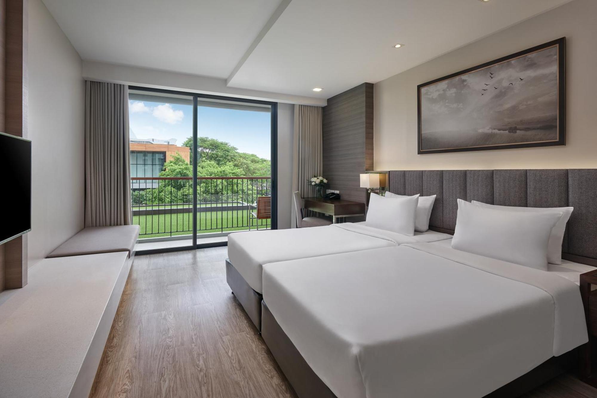 The Park Nine Hotel Suvarnabhumi Bangkok Pokoj fotografie Deluxe Room